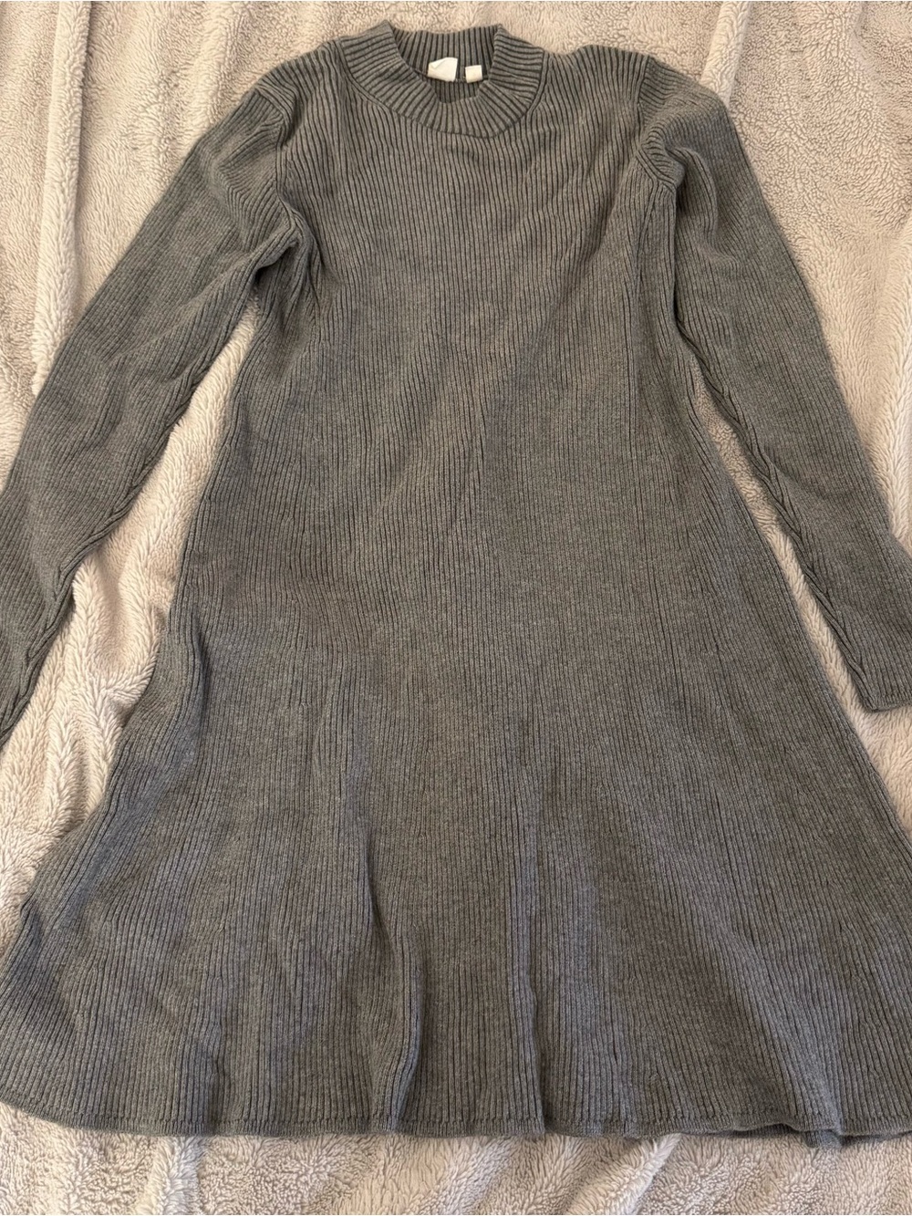 GAP Ribbed A Line Ribbed Dress - Picture 2 of 4